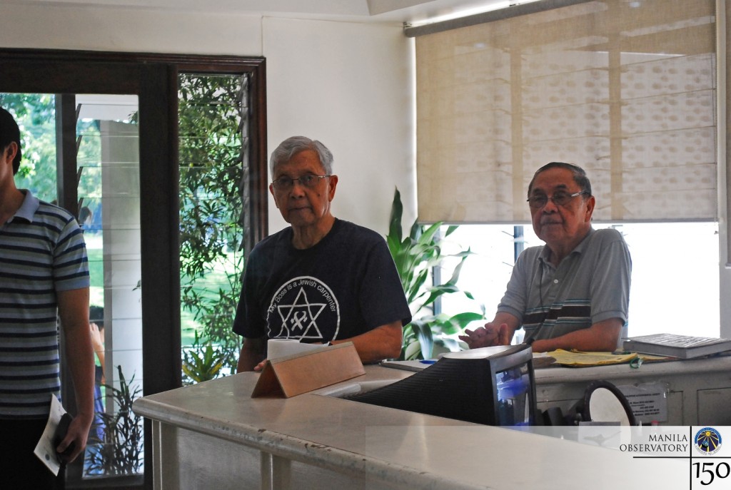 Fr. Sunpayco and Fr. Puentevella | Photo by Mariel Templanza